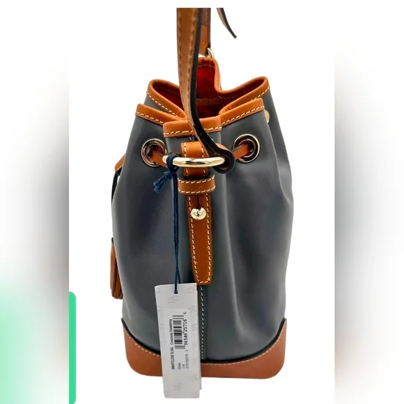 Dooney & Bourke Wexford Leather Crossbody Drawstring Bag - Picture 5 of 6